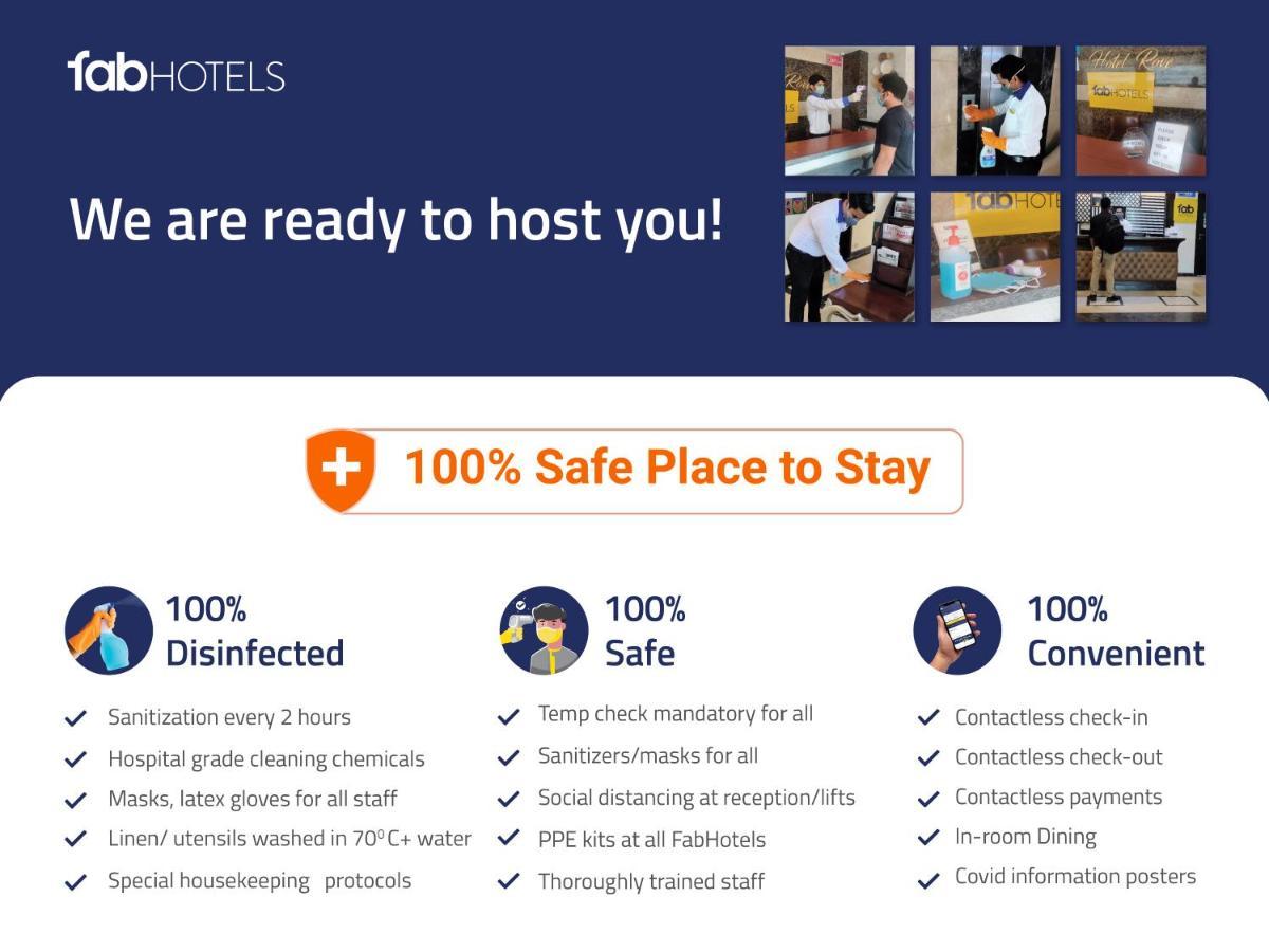Fabhotel Bollywood Paradise Mahipalpur - Fully Vaccinated Staff Hotel New Delhi